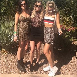 Reformation Cheetah Skirt